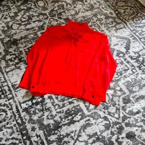 Red ladies blouse